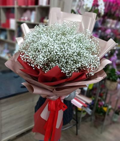 Букет цветов из: Гипсофила в Болгаре