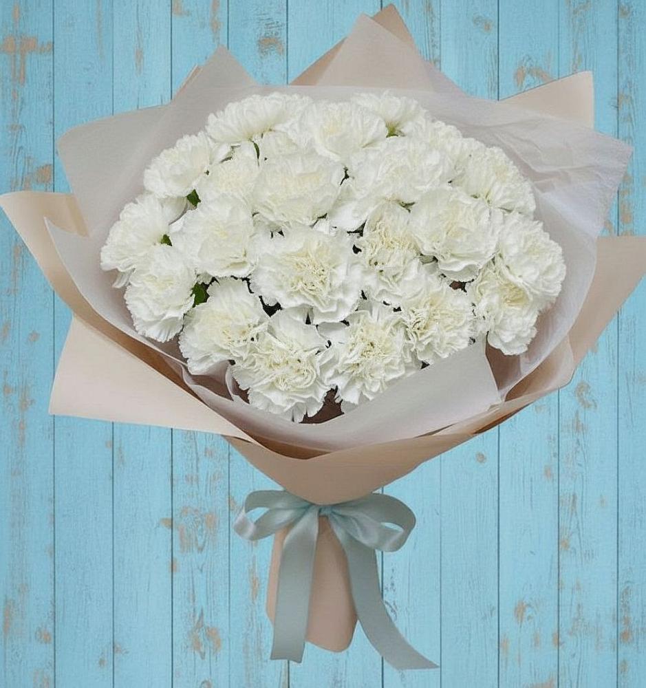 Букет цветов из: Гвоздики в Болгаре