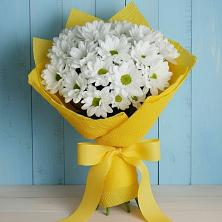Букет цветов из:  Хризантемы в Болгаре