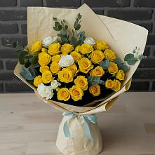 Букет цветов из:  Розы #REPLACE_PRED# Болгаре