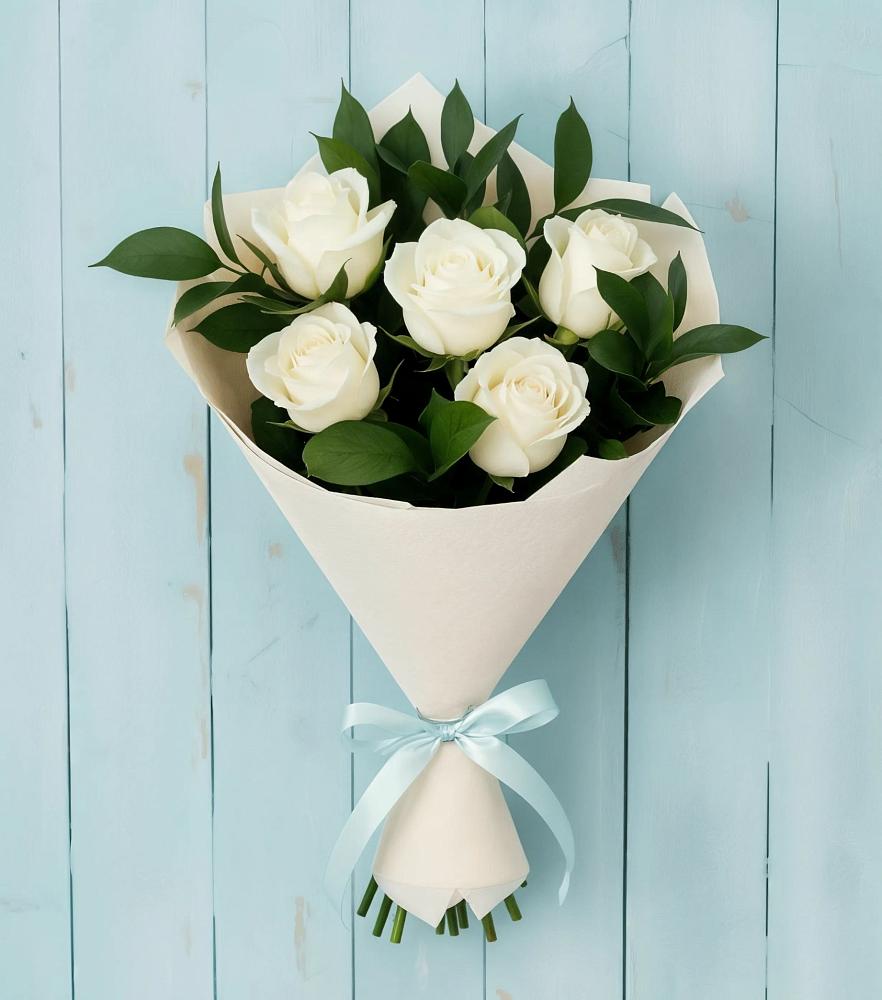 Букет цветов из: Розы в Болгаре