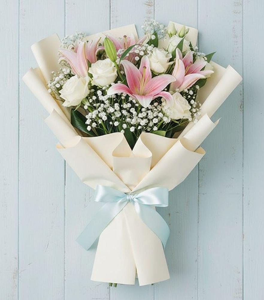 Букет цветов из: Лилии в Болгаре