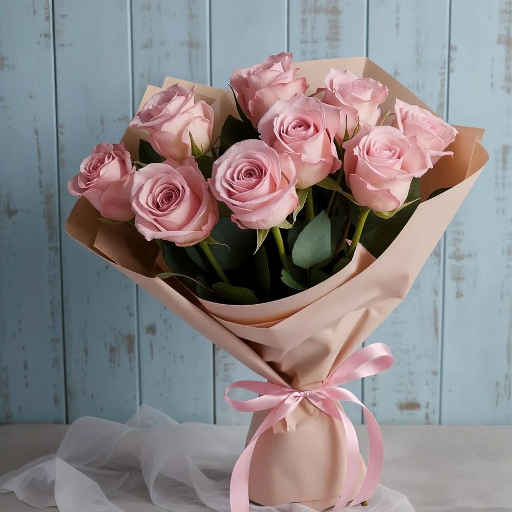 Букет цветов из: Розы в Болгаре