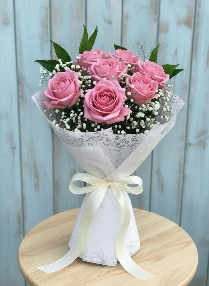 Букет цветов из: Розы в Болгаре