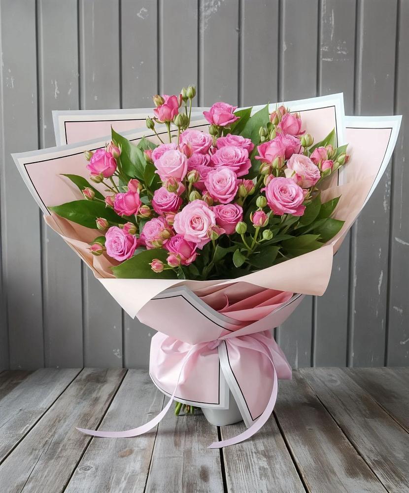 Букет Розовый кустик в Болгаре