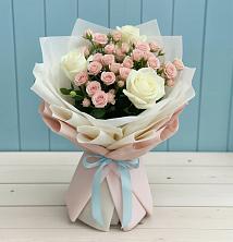 Букет цветов из:  Розы в Болгаре