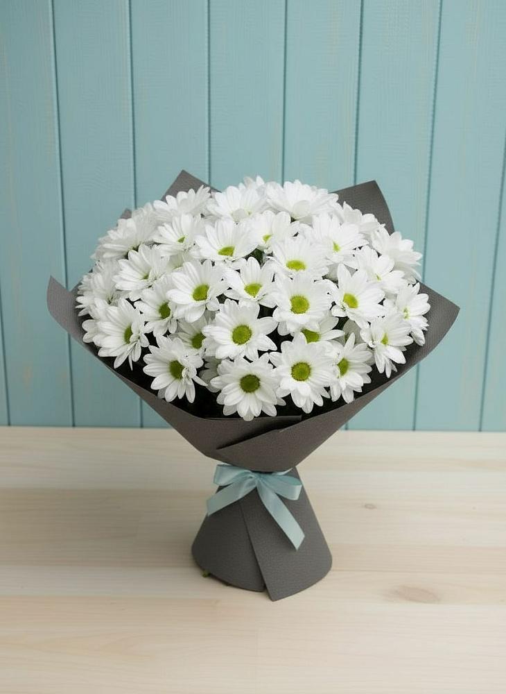 Букет цветов из: Хризантемы в Болгаре