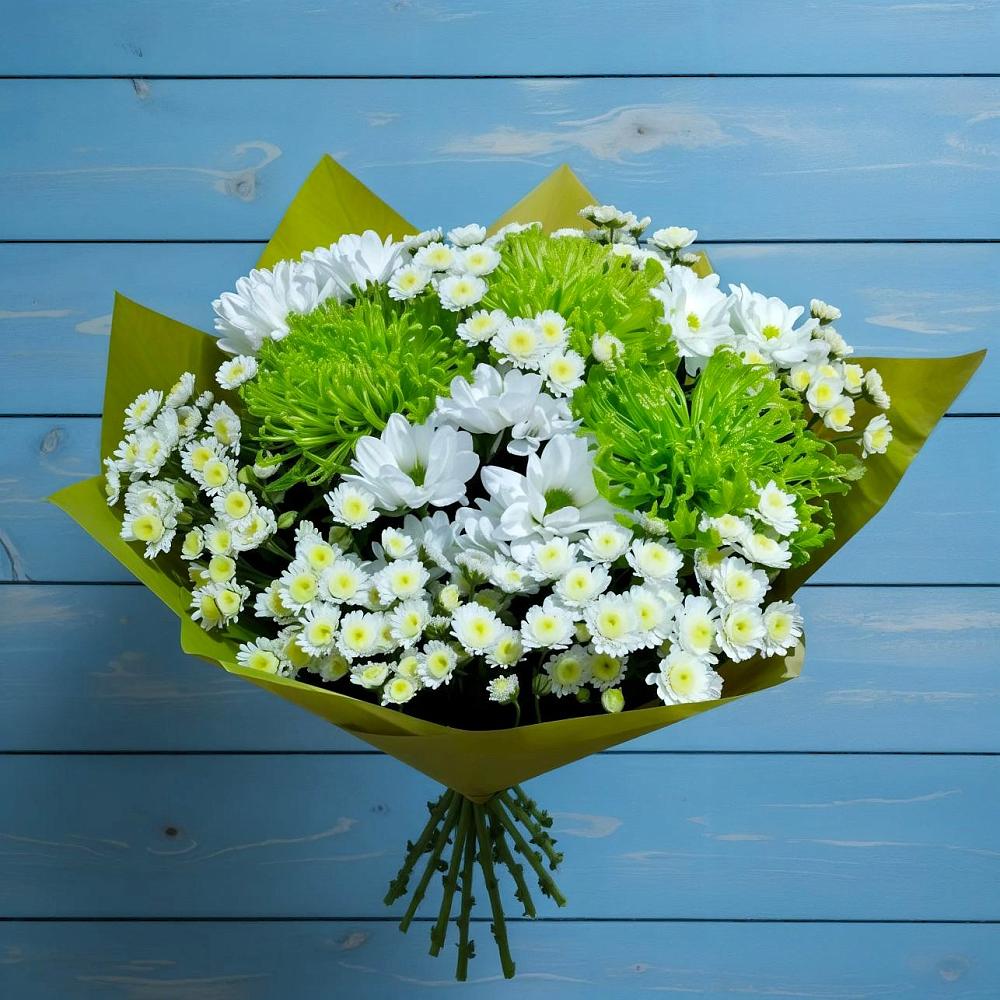 Букет цветов из: Хризантемы в Болгаре