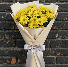 Букет цветов из:  Хризантемы в Болгаре