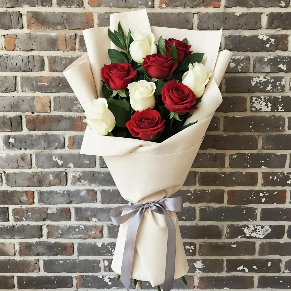 Букет цветов из: Розы в Болгаре