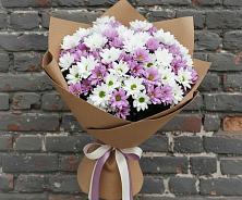 Букет цветов из:  Хризантемы в Болгаре