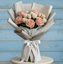Букет цветов из:  Розы в Болгаре
