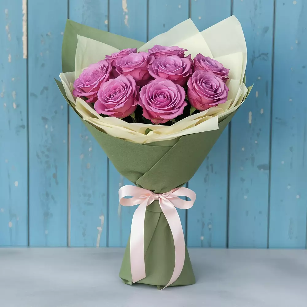 Букет Розы Фёрст Леди в Болгаре