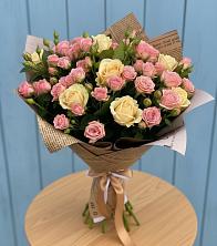 Букет цветов из:  Розы в Болгаре