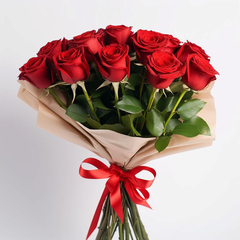 Букет 11 Красных роз Эдлесс Лав в Болгаре